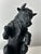 Late 20th Century Vintage Plaster Bull and Bear Stock Market Bookends For Sale - Image 5 of 7