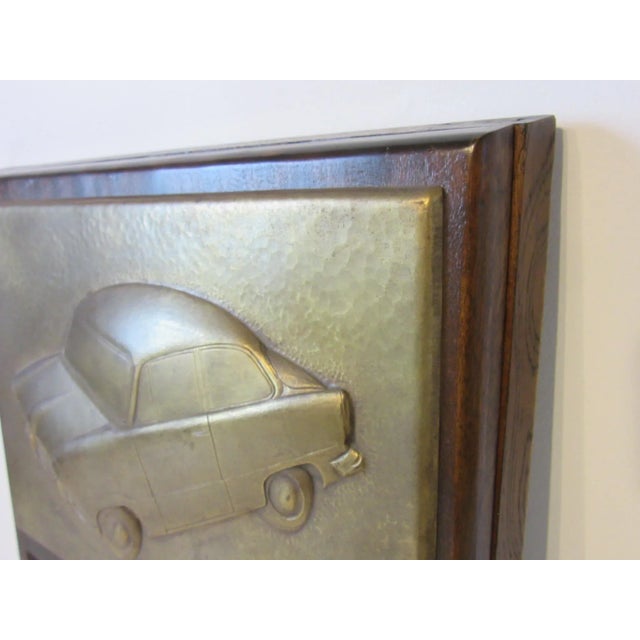 Taunus German Ford Factory Automotive Mid Century Car Plaque Sculpture For Sale - Image 10 of 12