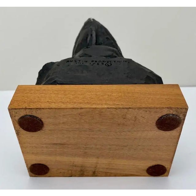 Black François, Marquis De Barbé-Marbois Portrait Sculpture After Honoré Daumier For Sale - Image 8 of 8