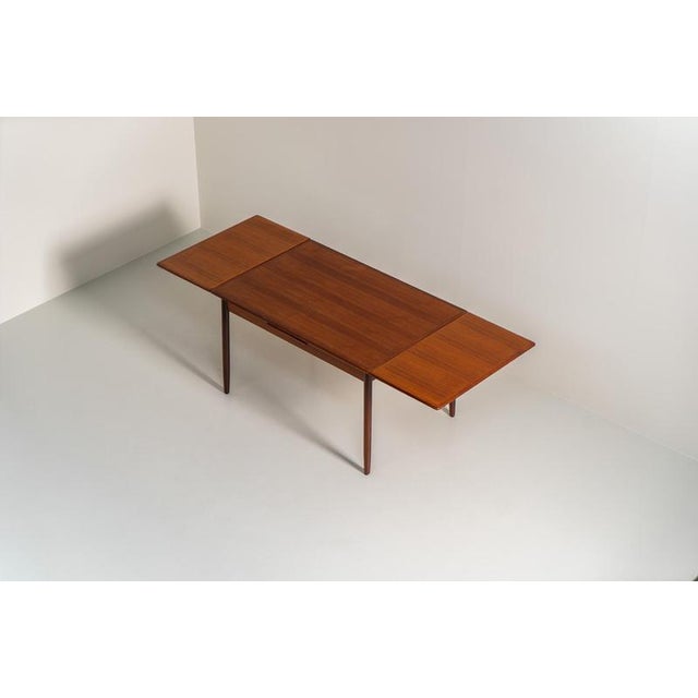 Vintage Danish Extendable Dining Table, 1960s | Chairish