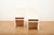 Wood Chairs in Wood Construction with Shelf and White Stained by Felice Dittli, 2006, Set of 2 For Sale - Image 7 of 13
