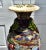 Ceramic Antique Japanese Moriage Satsuma Large Size Vase For Sale - Image 7 of 12