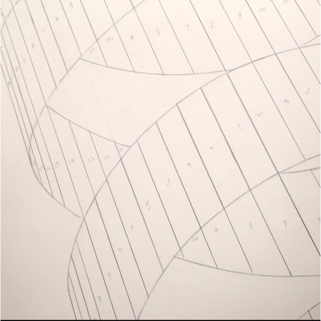 Abstract Late 20th Century Roy Ahlgren, Ascension Original Drawing For Sale - Image 3 of 4