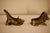 1930s Ronson Solid Brass Dog Pipe Rests - Scottie & Hound - Pair For Sale - Image 15 of 18