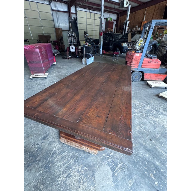 19th Century French Trestle Table For Sale - Image 12 of 12