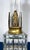 1950s Monumental 35" Paul Hanson Neoclassical Fluted Crystal & Brass Column Lamp For Sale - Image 10 of 12