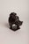 "Bulldog" A contemporary animal bronze of a bulldog at rest, head lifted and turned, body pared down to a few bold,...
