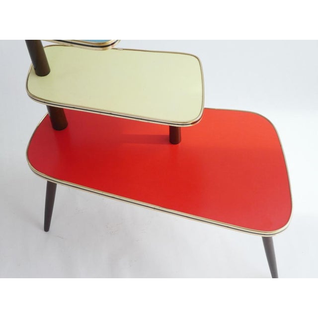 Large Vintage Plant Stand with Four-Tiers, 1960s For Sale - Image 9 of 12