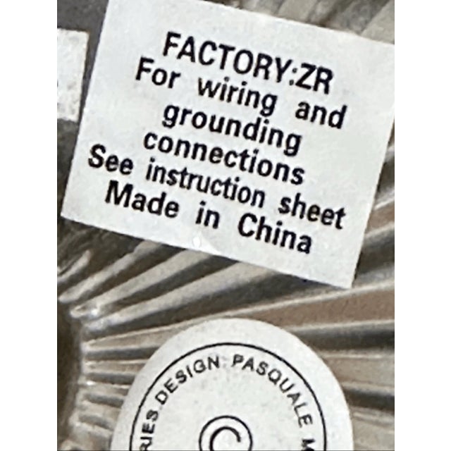 Metal Vintage Pasquale Miranda Feiss Neoclassical Style Wired 2 Arm Wall Sconce For Sale - Image 7 of 10