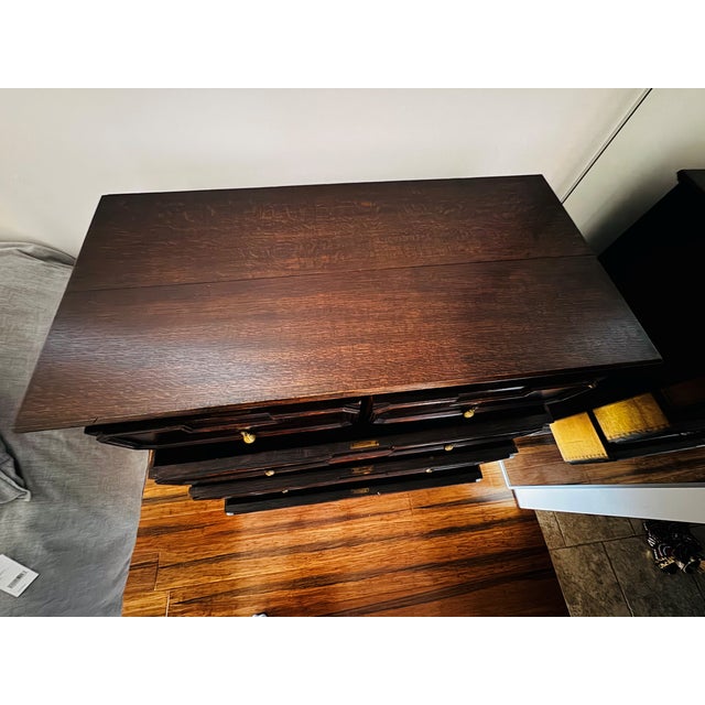 English Antique English Oak Dresser For Sale - Image 3 of 10