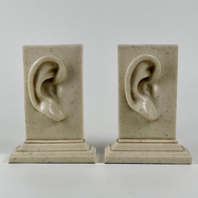 A pair of 1980's post modern design sculptures/bookends by C2C. Signed on the side. These could be used as bookends or...