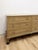 Mid 20th Century Vintage MCM Gray Washed Blonde Dresser Six Drawer With Metal Handles For Sale - Image 5 of 13