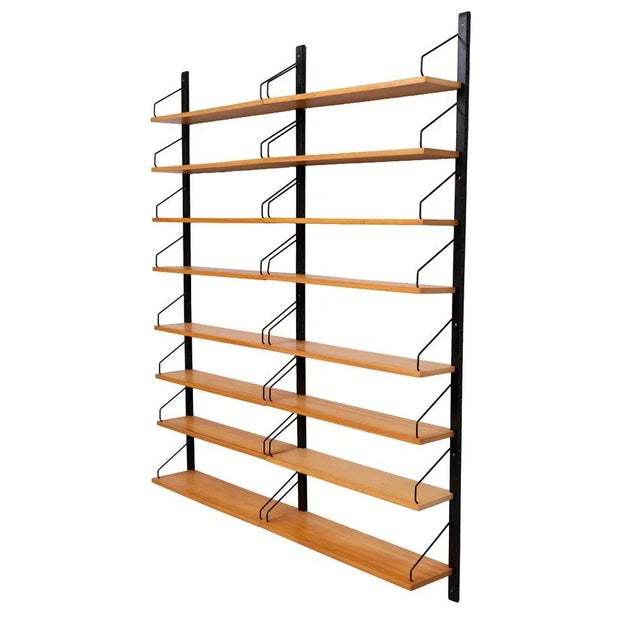 1960s Royal System Beech Bookcase by Poul Cadovius, 1960s For Sale - Image 5 of 8