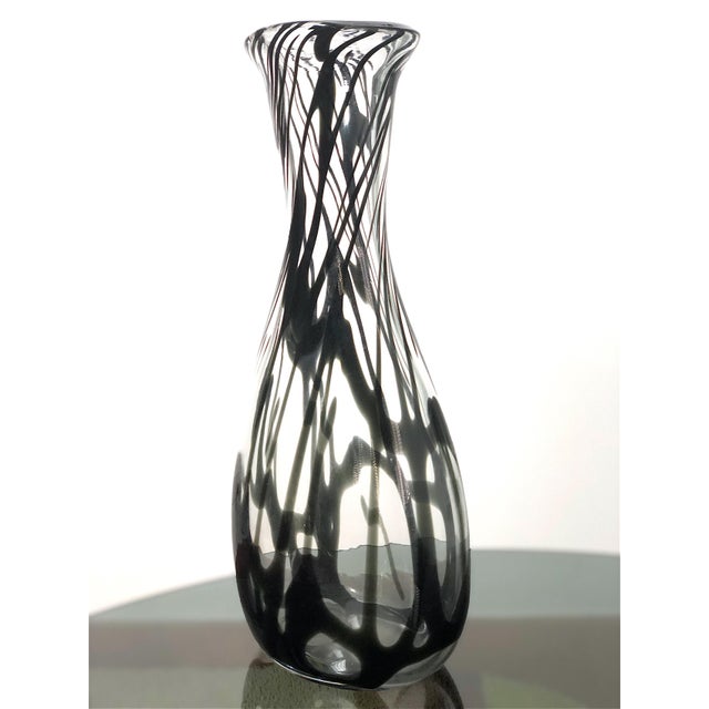 Modern Vintage Murano Glass Vase from Nason, Italy, 1970s For Sale - Image 3 of 8