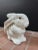Farmhouse Vintage Large Ceramic White Rabbit For Sale - Image 3 of 12