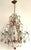 Gold-Plated Metal and Murano Glass Chandelier, 1940s, in Very Good conditions. Designed 1920 to 1949 I have official proof...