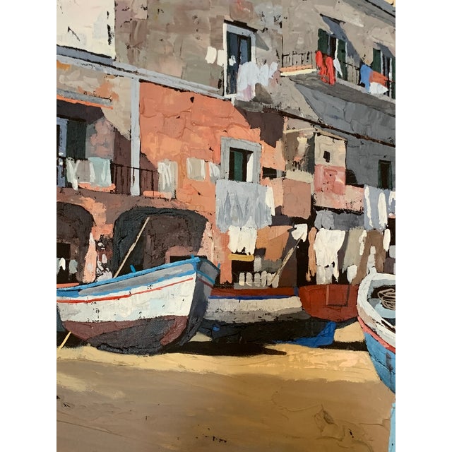 Ischia Original Painting by George Guza For Sale - Image 4 of 5