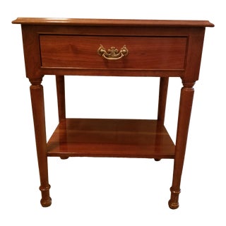 20th Century Stickley Cherry Nightstand For Sale