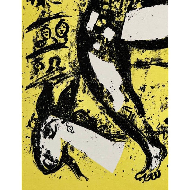 Marc Chagall, Le cirque, 1960, Lithograph, in Flawless conditions. Designed 1960 to 1969