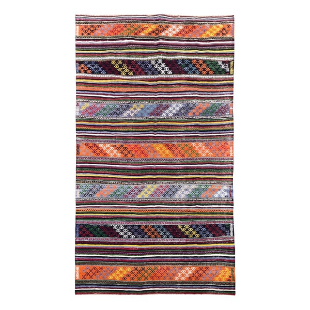Vintage Anatolian Kilim Rug, 1960s For Sale