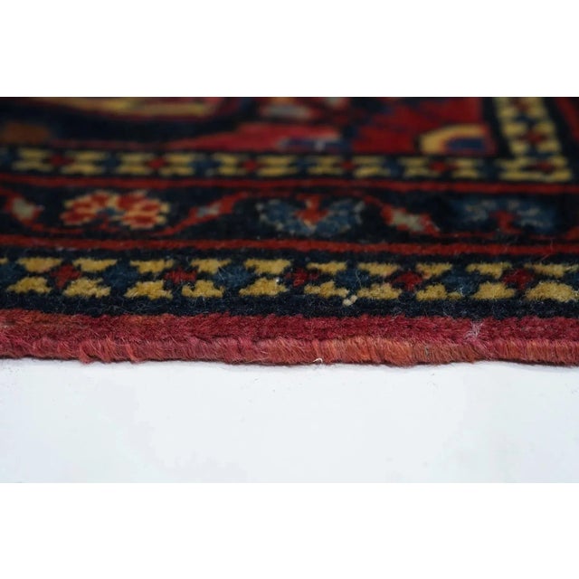 Textile Antique Sarouk Rug 1'11'' x 2'4'' For Sale - Image 7 of 12