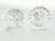 Glass 1990s Hofbauer “Byrdes” Crystal Dinnerware Serving Hostess & Decor Set - 5-Piece For Sale - Image 7 of 11