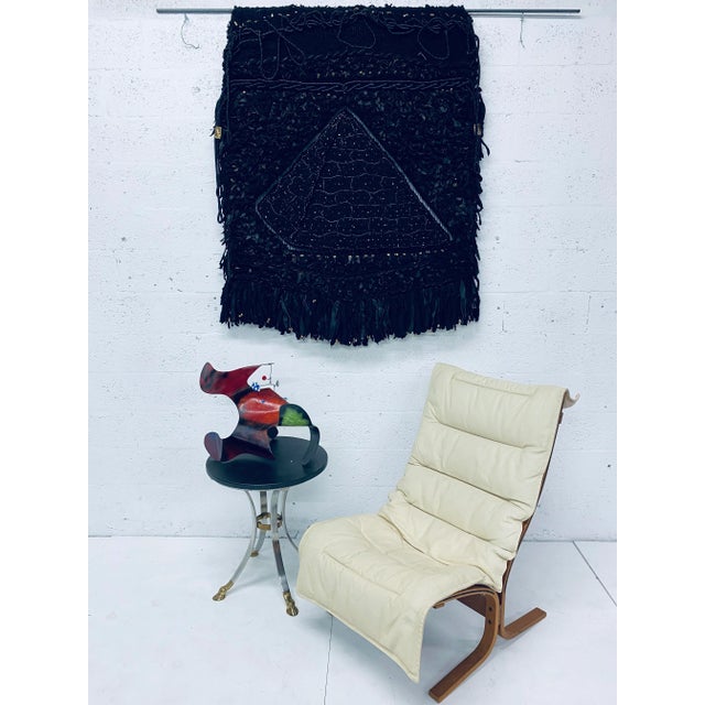 Marlene Richard “Aztec Pyramid” Modern Wall Tapestry For Sale - Image 10 of 11