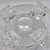 Glass Vintage Steuben Signed Clear Crystal Footed Centerpiece Bowl For Sale - Image 7 of 9