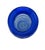 Mid-Century Modern Blenko Blue Crackle Glass Vase For Sale - Image 3 of 7
