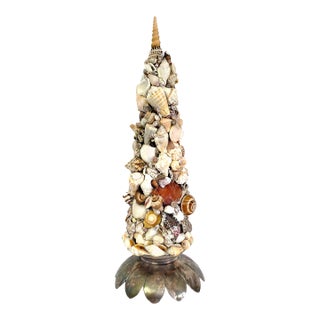 Topiary Seashell Shell Tree Sculpture For Sale