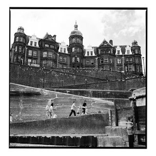 Paul Cooklin, Cromer Seafront, Hotel and Children, North Norfolk, Edition of 50 For Sale