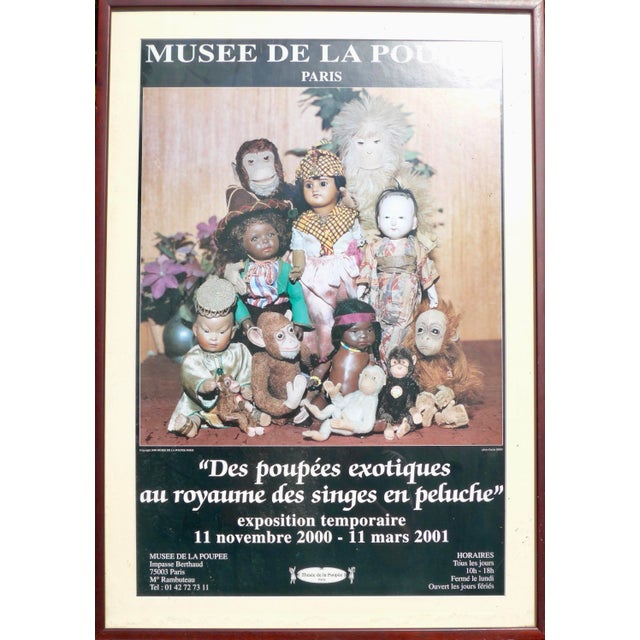 Contemporary "Musee De La Poupée" Poster From Paris France For Sale - Image 3 of 5