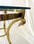 Mid 20th Century Pair of Mid Century Round Brass and Glass Tables With Bird Motif For Sale - Image 5 of 5