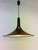 Large Mid-Century Brown Pendant, Denmark, 1970s For Sale - Image 4 of 12