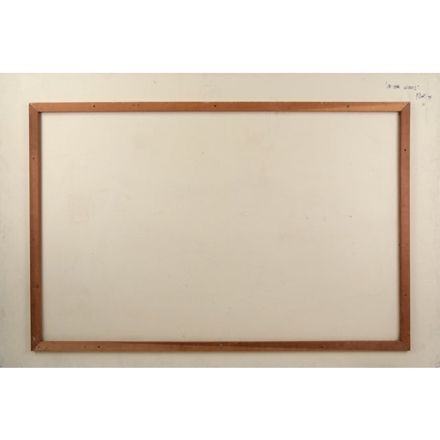 Wood 1990s "In the Wings" Abstract Relief Sculpture by Mickey "Kano" Kane For Sale - Image 7 of 7
