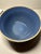 Vintage Stoneware Periwinkle Glazed Mixing Bowl For Sale - Image 11 of 11