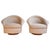 Pair of Adrian Pearsall Tilt Swivel Lounge Chairs in Oatmeal Bouclé, C. 1960s For Sale - Image 9 of 15
