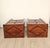 Brown Pair of Italian Small Commodes in Cherry For Sale - Image 8 of 8