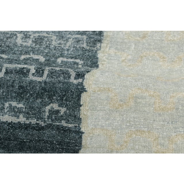 Contemporary French Deco Style Rug, Geometric Design by Rug & Kilim, India For Sale In New York - Image 6 of 9