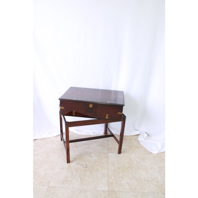 Vintage Wooden Chest Side Table Chairish