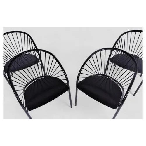 Lizie Armchairs by Paolo Pallucco, 1984, Set of 4 For Sale - Image 6 of 8