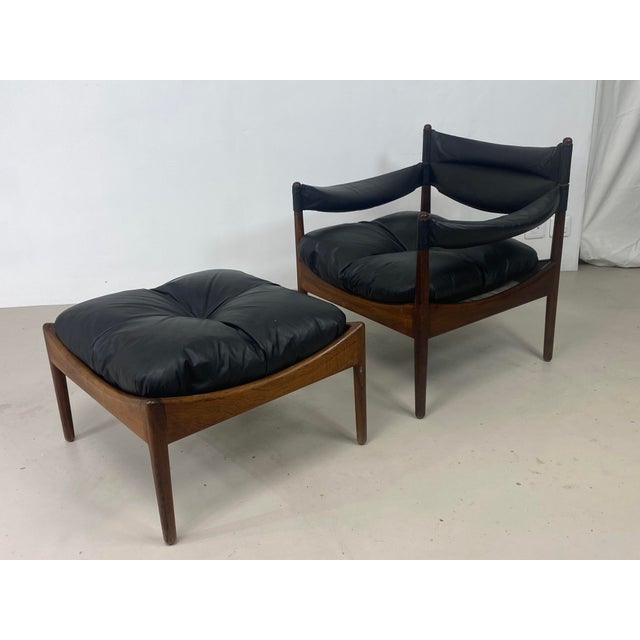 Lounge Chairs and Modus Coffee Table by Kristian Vedel for Søren Willadsen, 1960, Set of 3 For Sale - Image 12 of 18