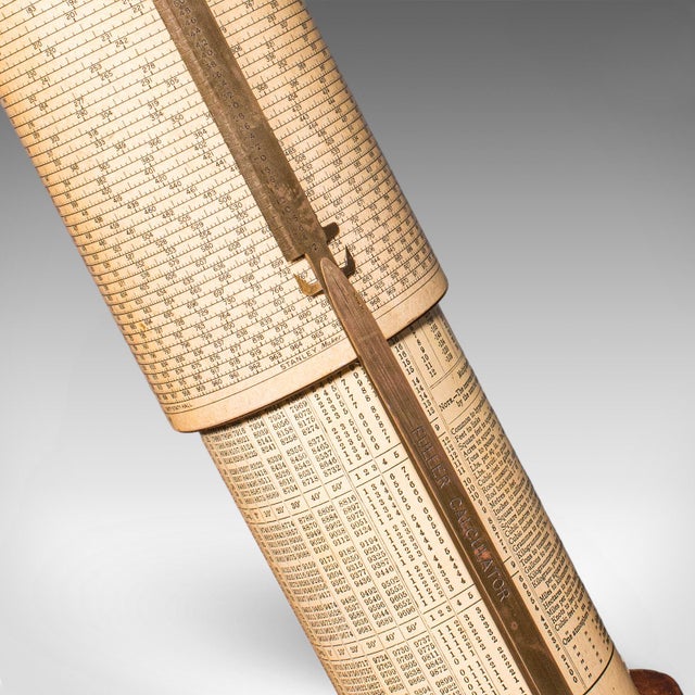 Vintage Fuller's Calculator, English, Mathematical Instrument, Stanley London For Sale - Image 6 of 12