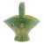 Midcentury Italian Terracotta Pottery Vase For Sale
