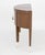 Brown French Art Deco Style Demilune Cabinet For Sale - Image 8 of 8