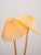 Mid-Century Modern Bamboo Floor Lamp with Yellow Metal Base, 1959 For Sale - Image 3 of 10