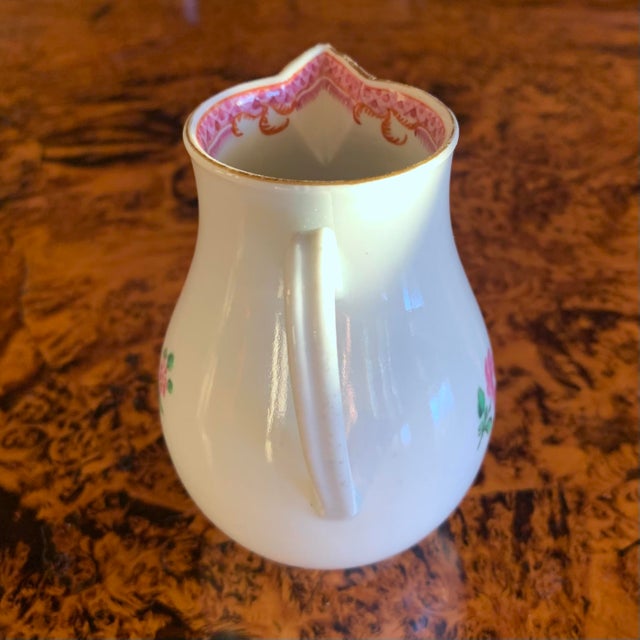 English Derby Porcelain Cream Pitcher For Sale - Image 10 of 12