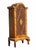 Mid 20th Century Vintage Tropical Style Burnt Bamboo Cabinet For Sale - Image 5 of 8