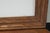Vintage Oak Beveled Wood Picture Mirror Wall Art Frame Fits 24" X 20" For Sale - Image 9 of 9