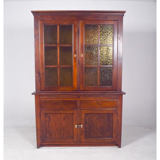Portuguese Two-Body Display Cabinet For Sale - Image 14 of 15